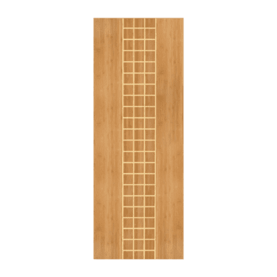 Midcentury Modern Bamboo Interior Single Door Slab – BM 1 Avanti