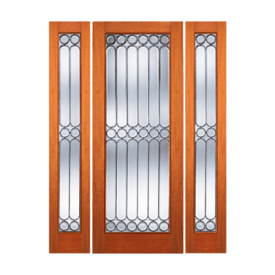 Full-Lite Classic Mahogany Exterior Sidelite Door Slabs – 960 Series