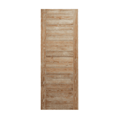 Midcentury Modern White Oak Exterior Single Door Slab – BD 01