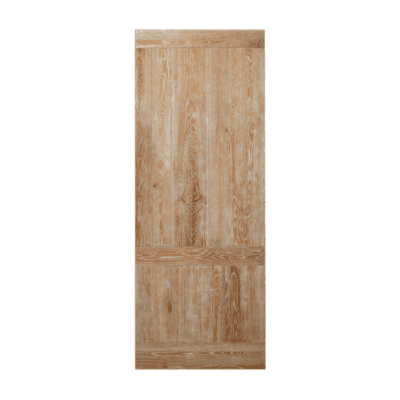Midcentury Modern White Oak Exterior Single Door Slab – BD 02