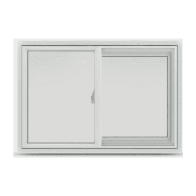 Vinyl Window – Double Hung 2-Lite Slider – No Grille