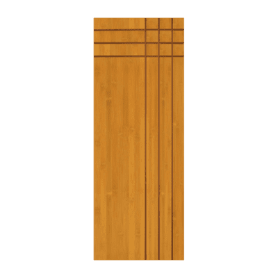 Midcentury Modern Bamboo Interior Single Door Slab – BM 3 Moderno