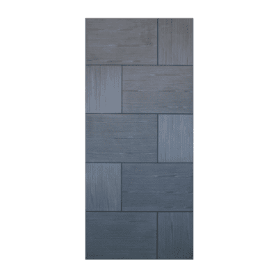 10-Panel Midcentury Modern Ash Gray Interior Single Door Slab – MD 16 Ash Gray