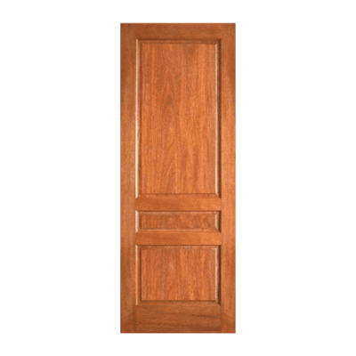 3-Panel Classic Mahogany Interior Single Door Slab – P 630 Mahogany