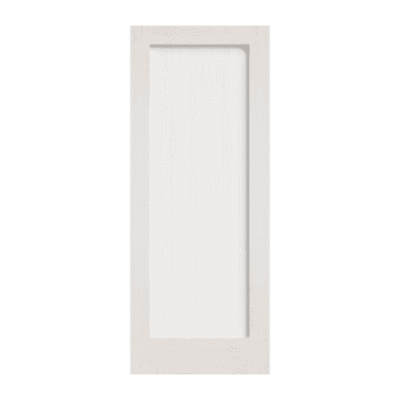 1-Panel Midcentury Modern Italian Interior Single Door Slab – SH 13 Italian