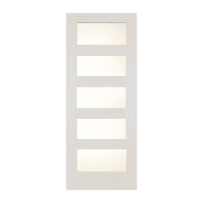 5-Lite Midcentury Modern Italian Interior ingle Door Slab – SH 20 Italian