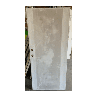 Flush Classic Fiberglass Exterior Single Door Slab – 34″ x 76″ – Clearance