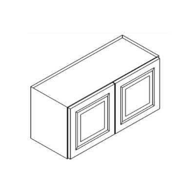 Matrix K-Cherry Glaze (KC) – 2 Door 33″ Width / 24″ Depth Wall Cabinet